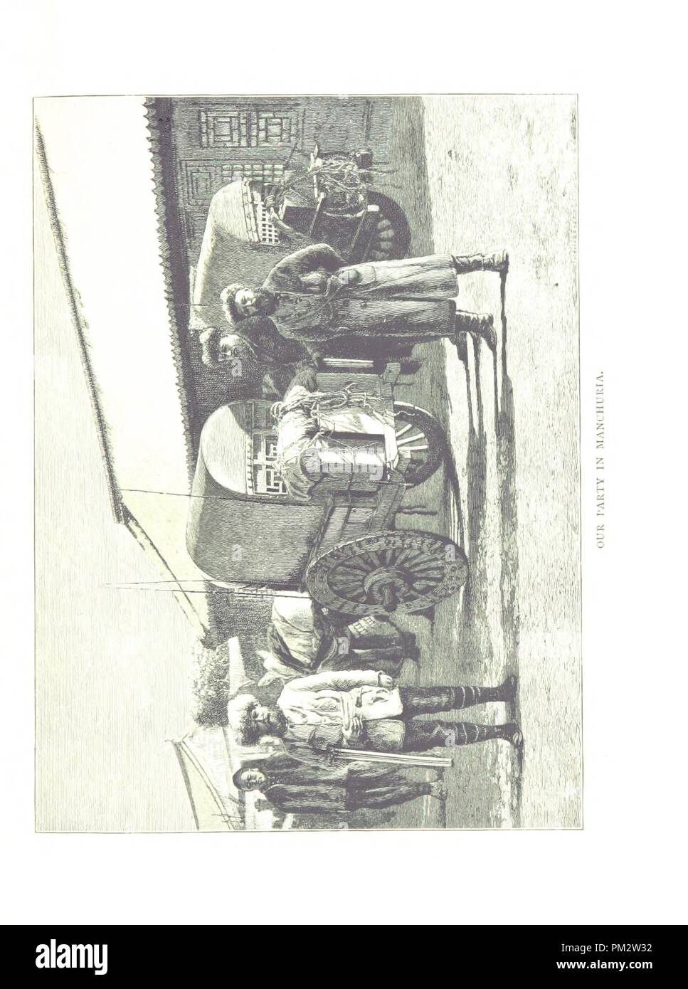 Image  from page 85 of 'The Heart of a Continent a narrative of travels in Manchuria, across the Gobi Desert, through the Himalayas, the Pamirs, and Chitral, 1884-1894. [With illustrations.]' . Stock Photo
