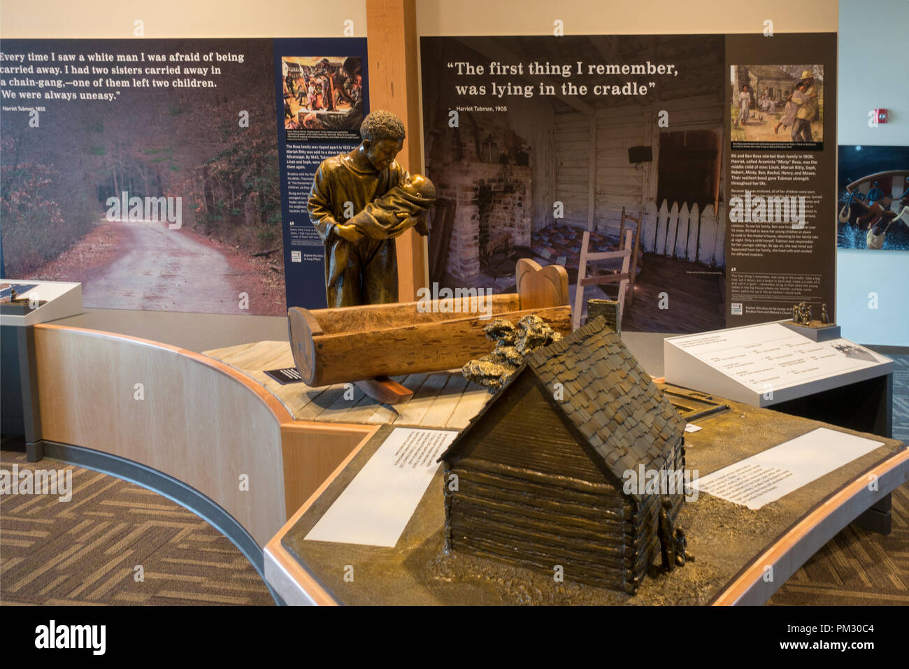 Harriet Tubman underground railroad national historical park Maryland Stock Photo