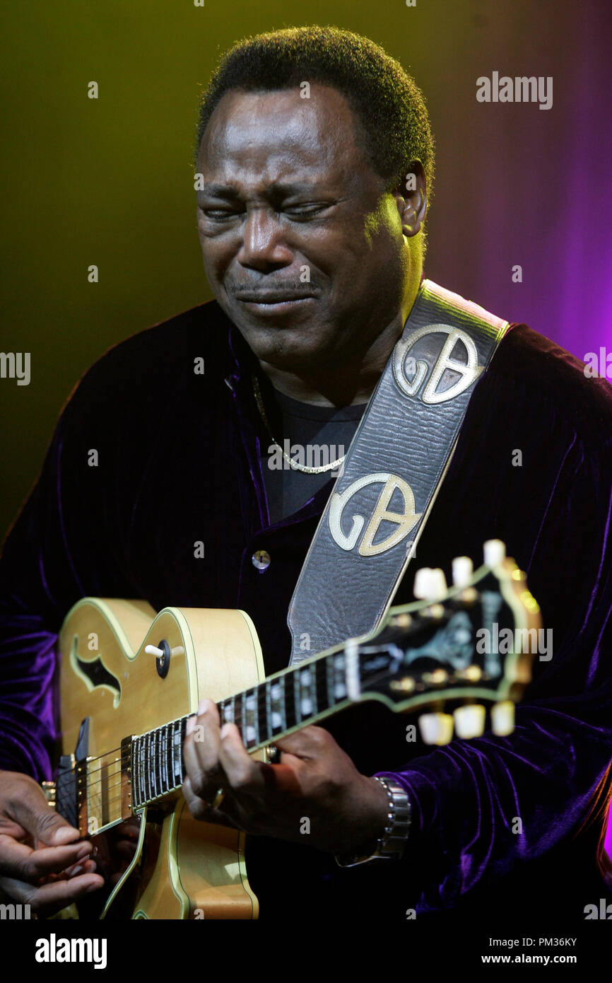 George Benson performs in concert with Al Jarreau at the Seminole Hard ...