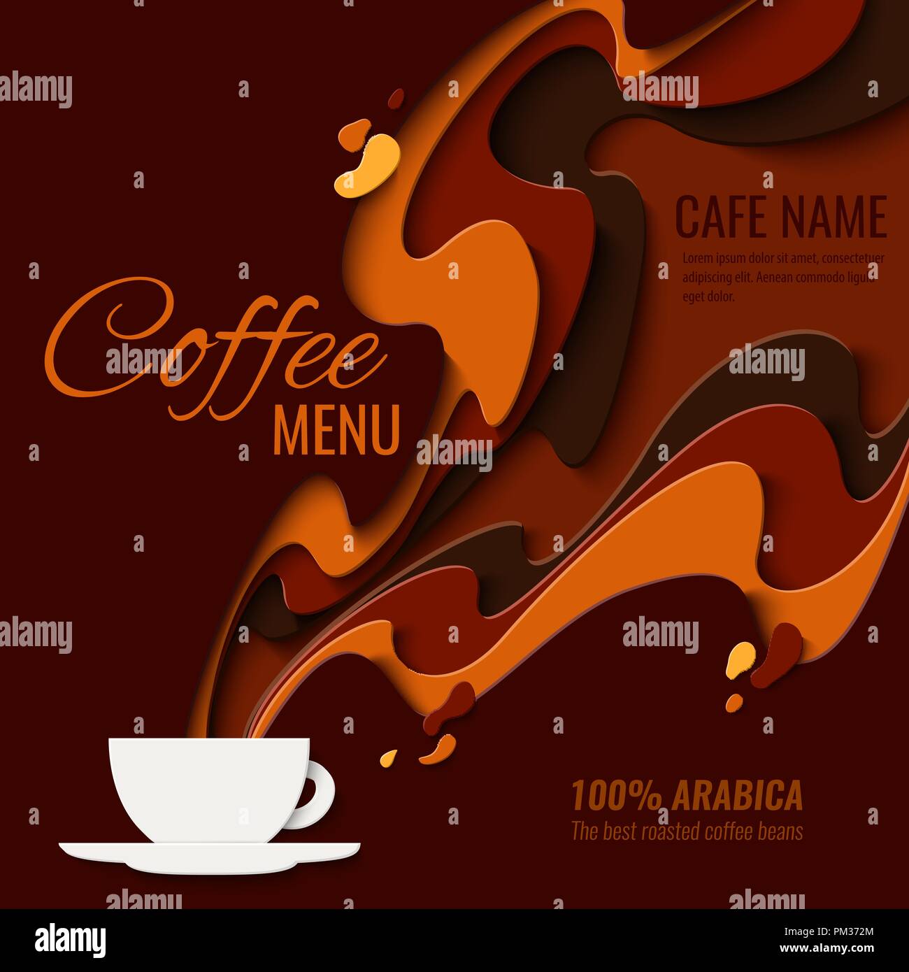 diner menu background design
