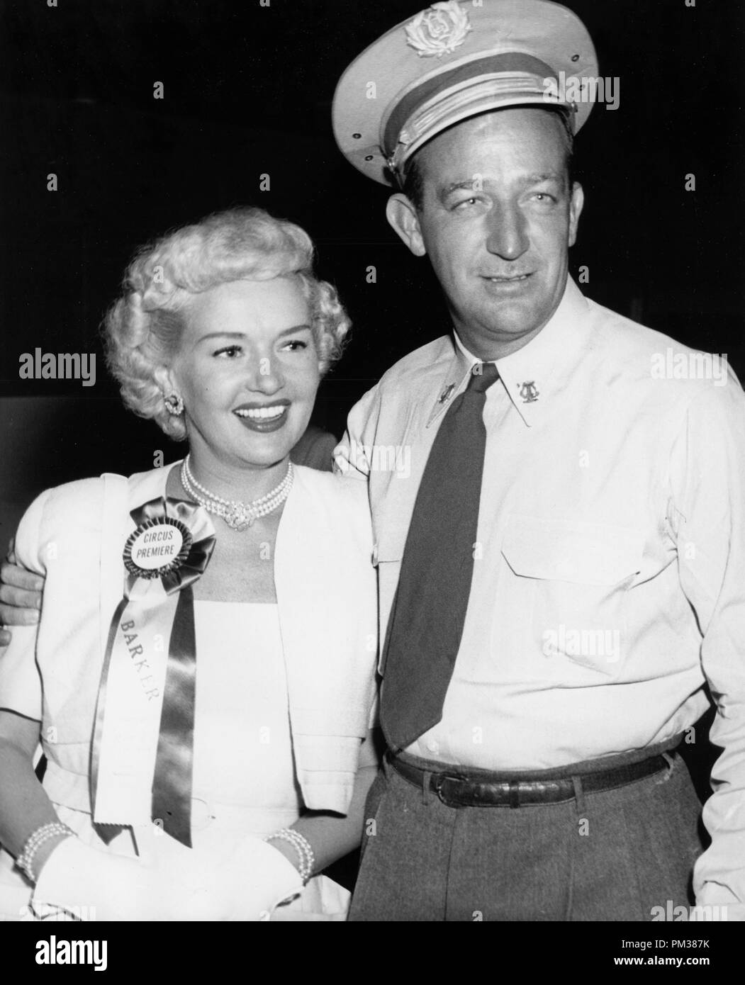 Betty Grable and husband Harry James, circa 1956.  File Reference # 1169 001THA © JRC /The Hollywood Archive - All Rights Reserved Stock Photo