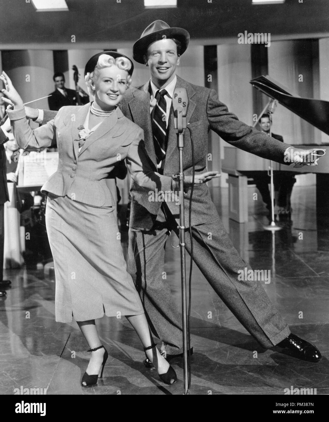 Betty Grable and Dan Dailey 'My Blue Heaven' Publicity Still, 1950.  File Reference # 1169 003THA Stock Photo