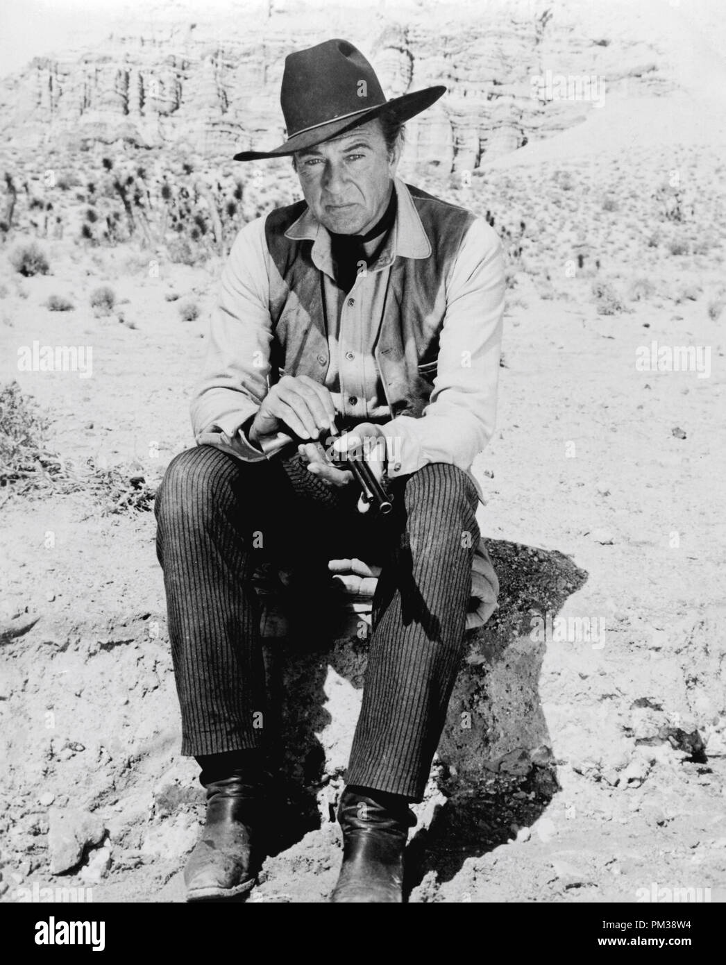 Man of the west 1958 Black and White Stock Photos & Images - Alamy