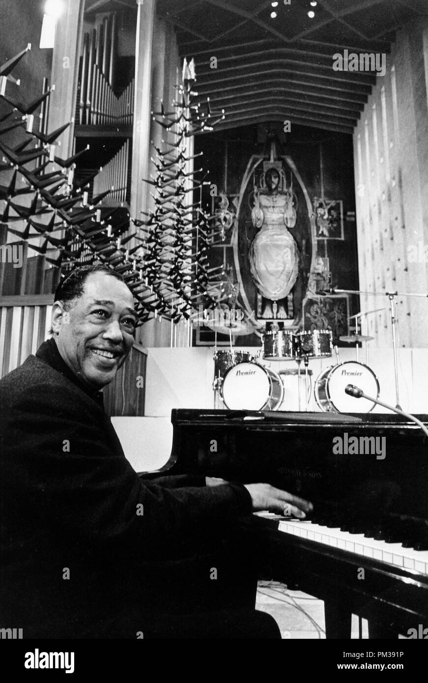 Duke Ellington, 1966.   File Reference # 1265 002THA © JRC /The Hollywood Archive - All Rights Reserved Stock Photo