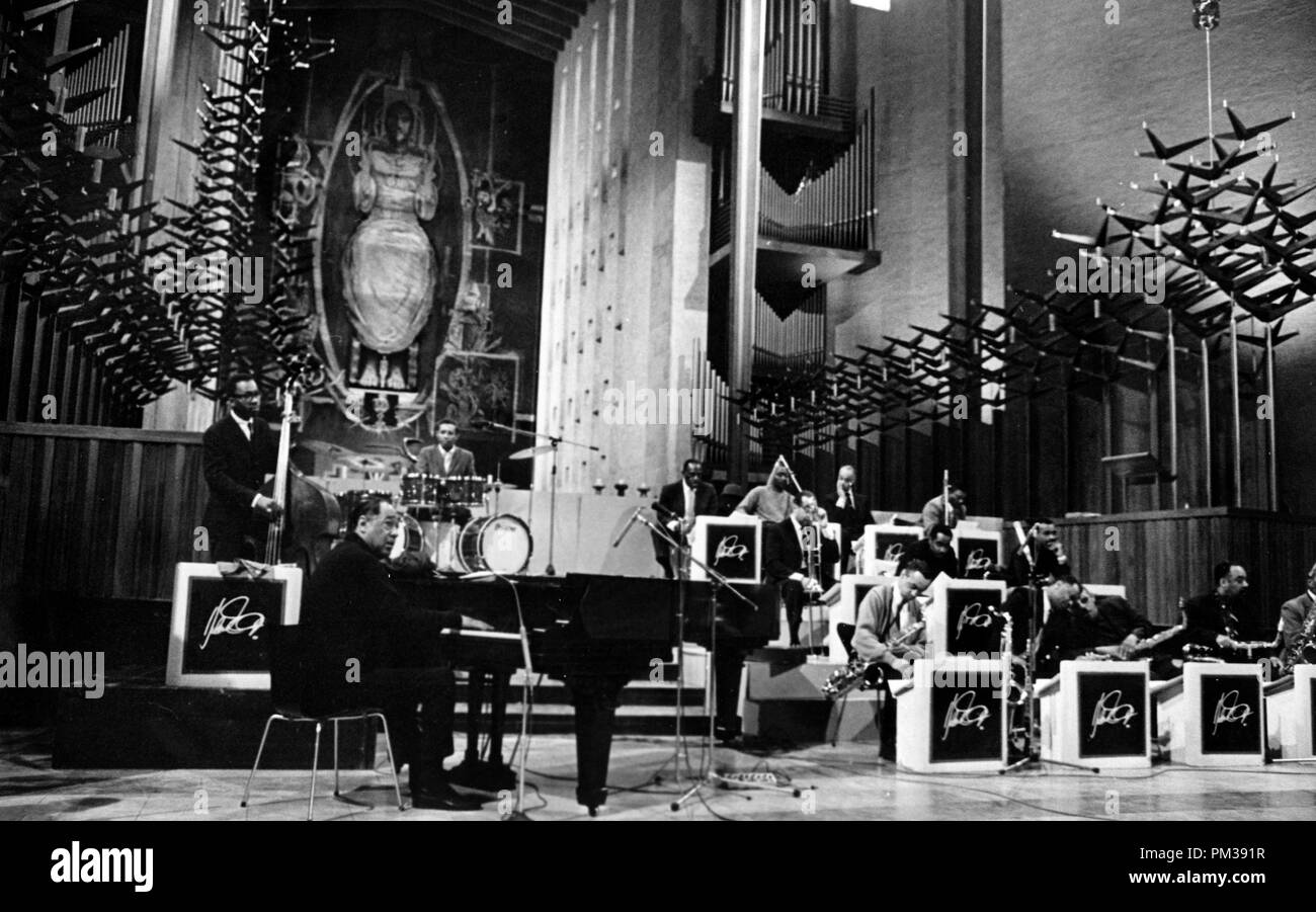 Duke Ellington, 1966.   File Reference # 1265_003THA © JRC /The Hollywood Archive - All Rights Reserved Stock Photo
