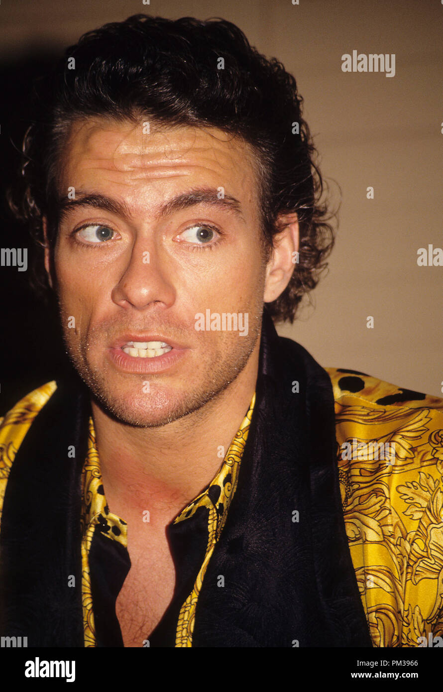 Jean-Claude Van Damme, 1993.  File Reference # 1275 001JRC Stock Photo