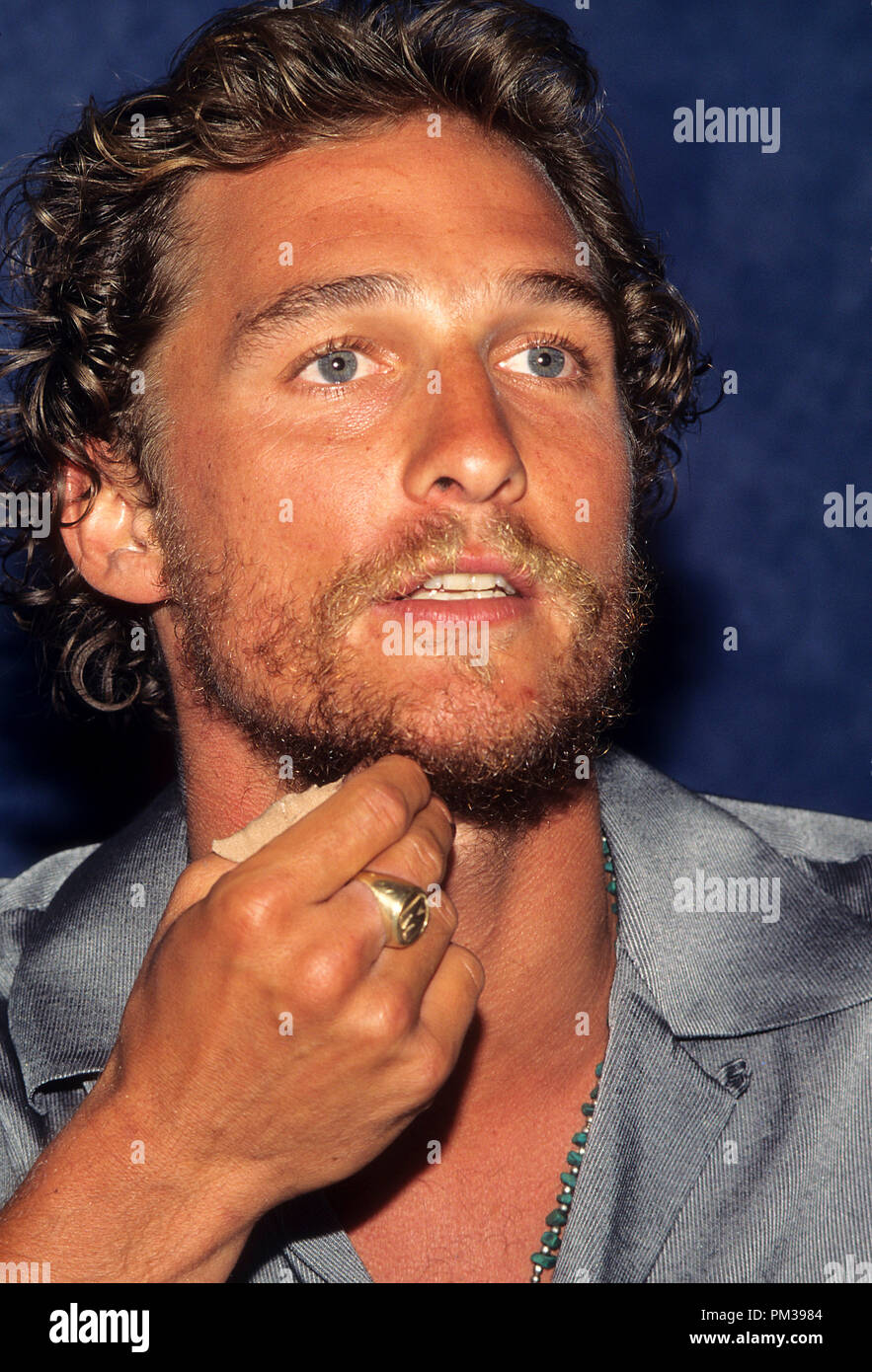 Matthew McConaughey, July 1996.  File Reference # 1279 003JRC Stock Photo