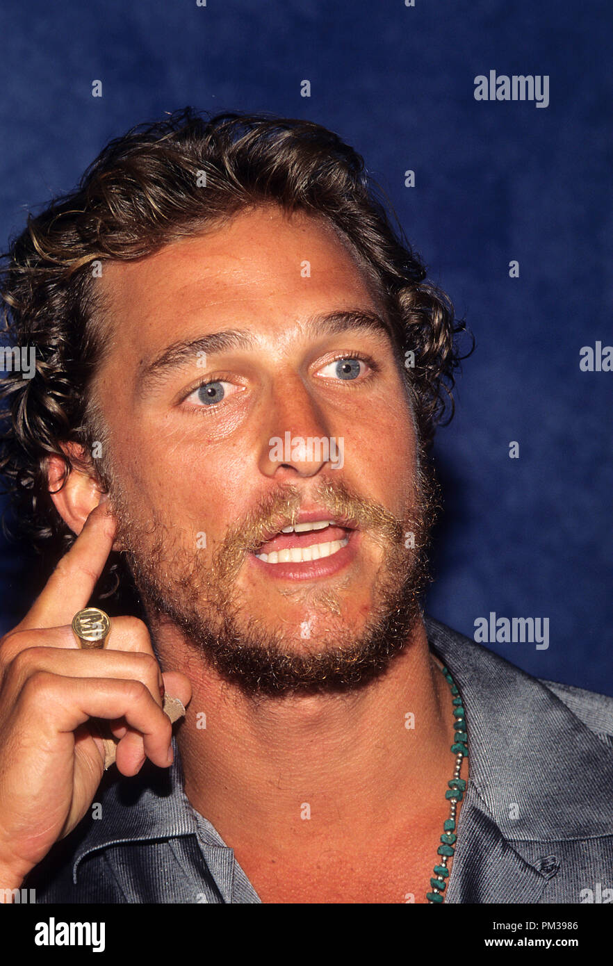 Matthew McConaughey, July 1996.  File Reference # 1279 004JRC Stock Photo