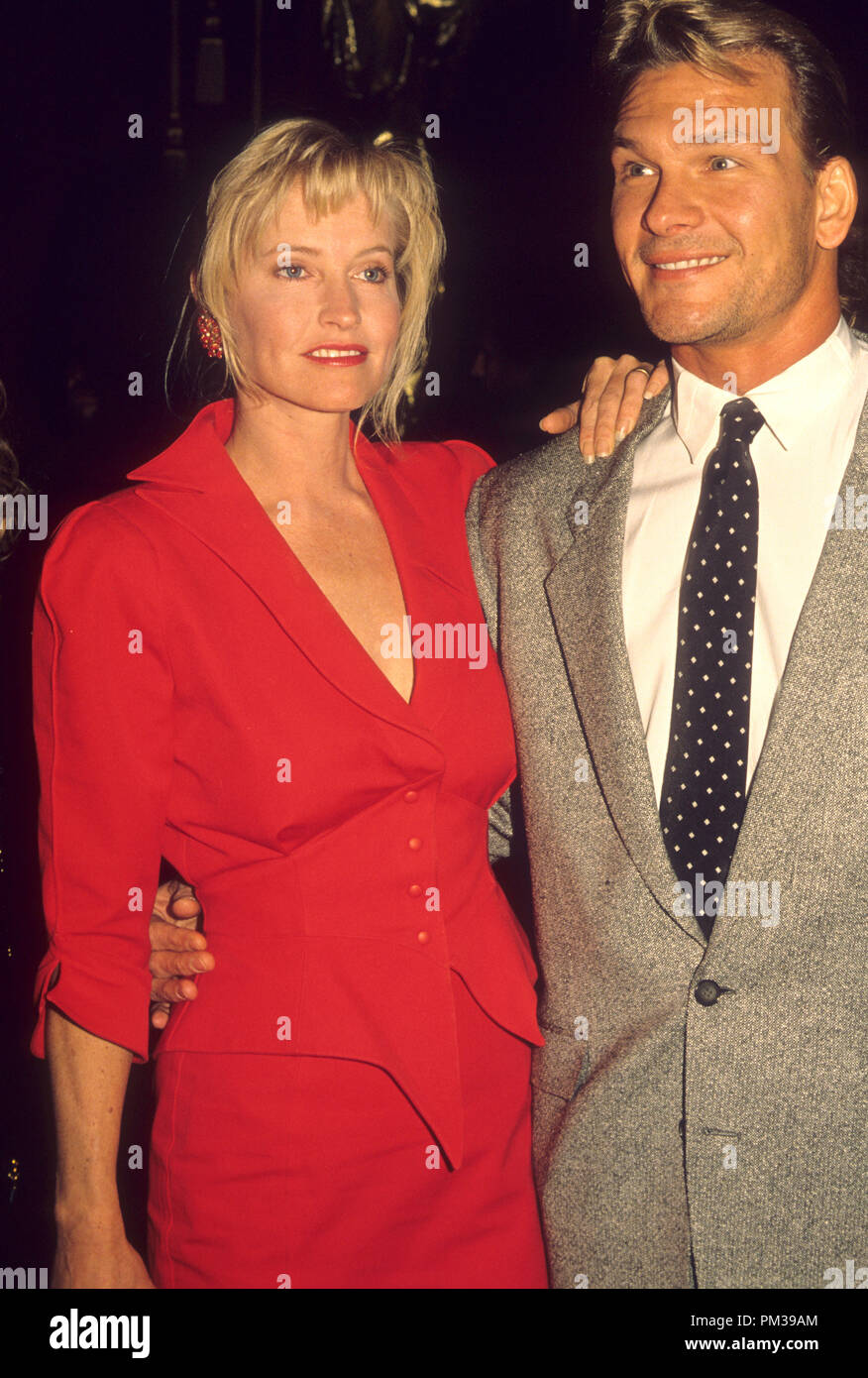 Patrick Swayze and his wife, Lisa Niemi, circa 1998.  File Reference # 1288 002THA Stock Photo