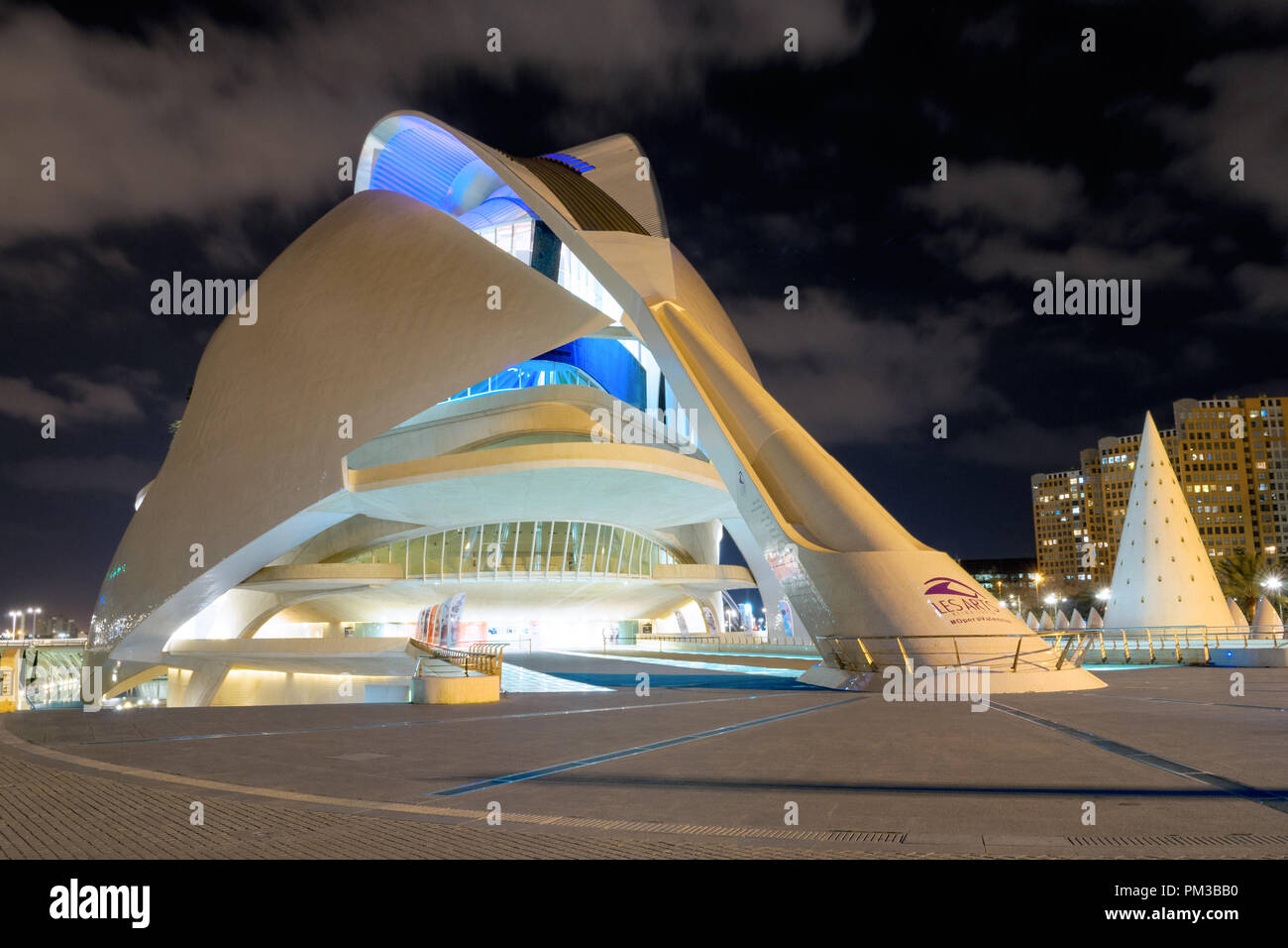 Opera house in Valencia, Spain Stock Photo Alamy