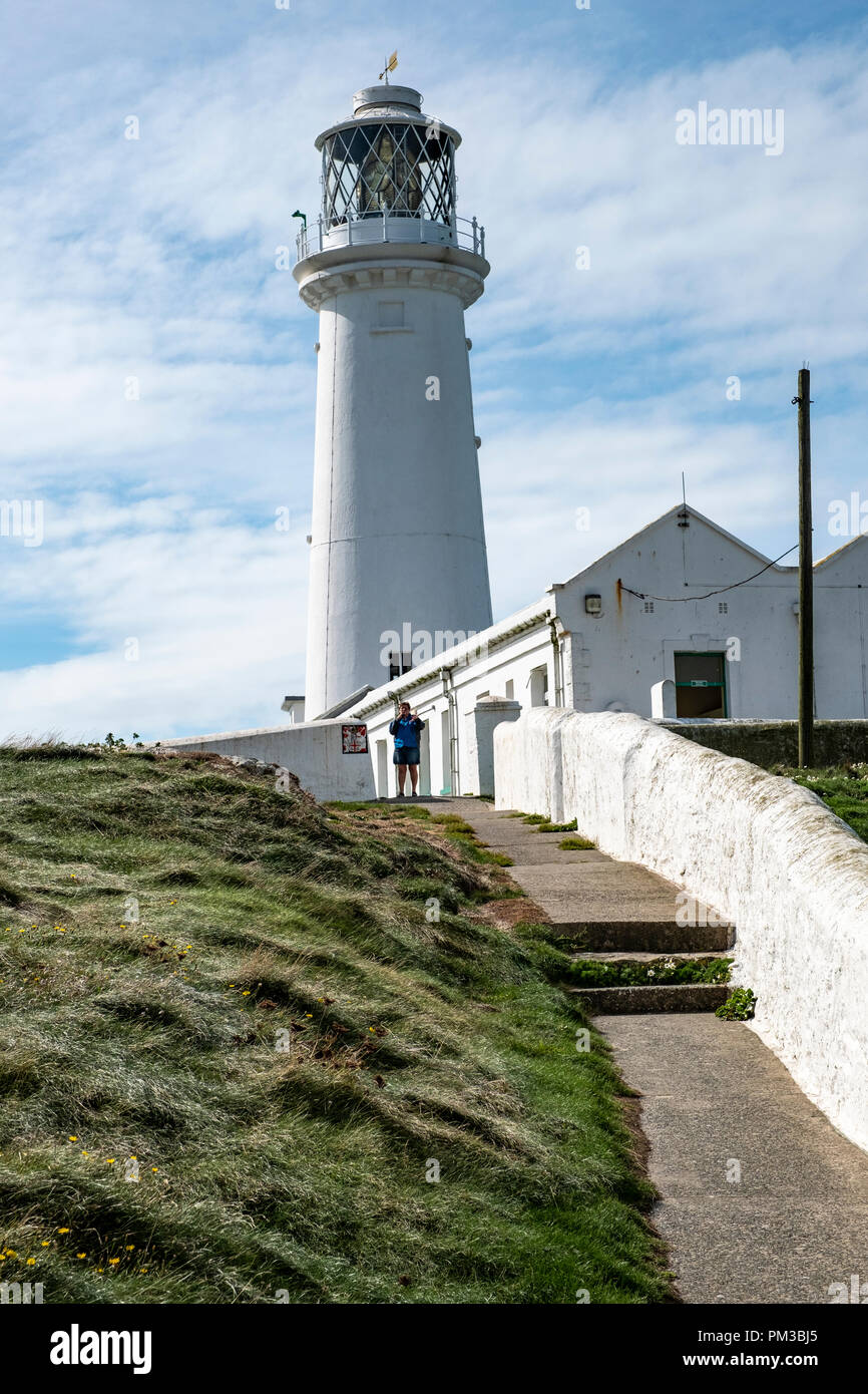 South Stack Lighthouse, Holy Island, Anglesey, Wales, UK Stock Photo Alamy