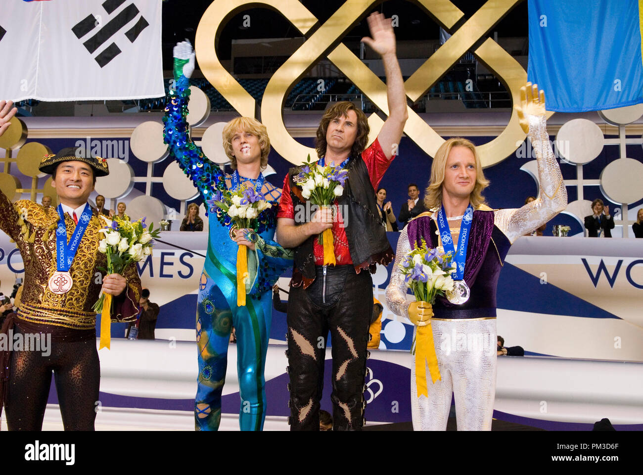 "Blades of Glory" Jon Heder, Will Ferrell © 2007 Dream Works Stock Photo Alamy