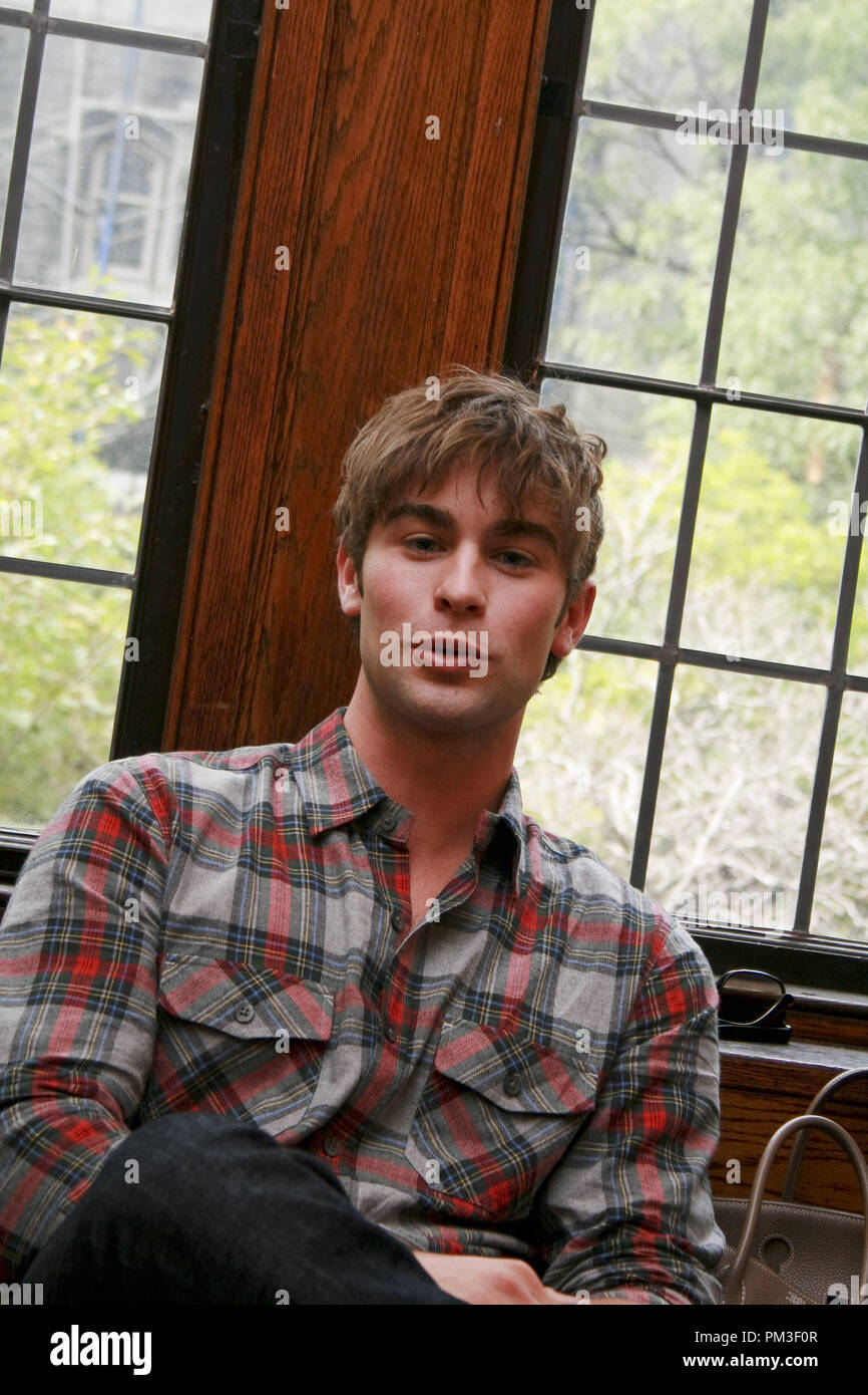 Chace Crawford 'Gossip Girl' Portrait Session, September 23, 2010.  Reproduction by American tabloids is absolutely forbidden. File Reference # 30507 016JRC  For Editorial Use Only -  All Rights Reserved Stock Photo