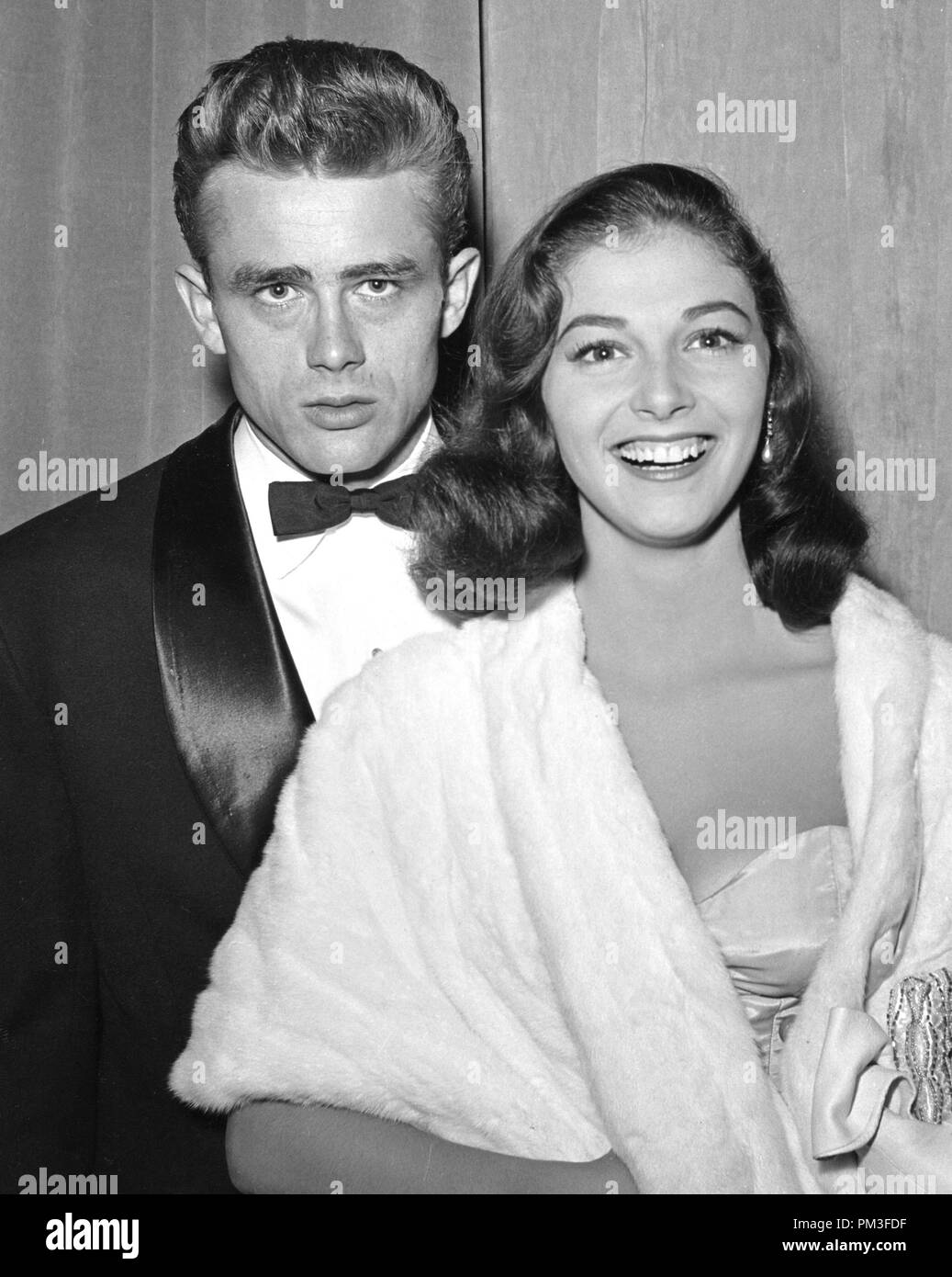 James Dean, Pier Angeli at the 26th Academy Awards (Oscars) March 25, 1954. File Reference # 30732 1080THA Stock Photo