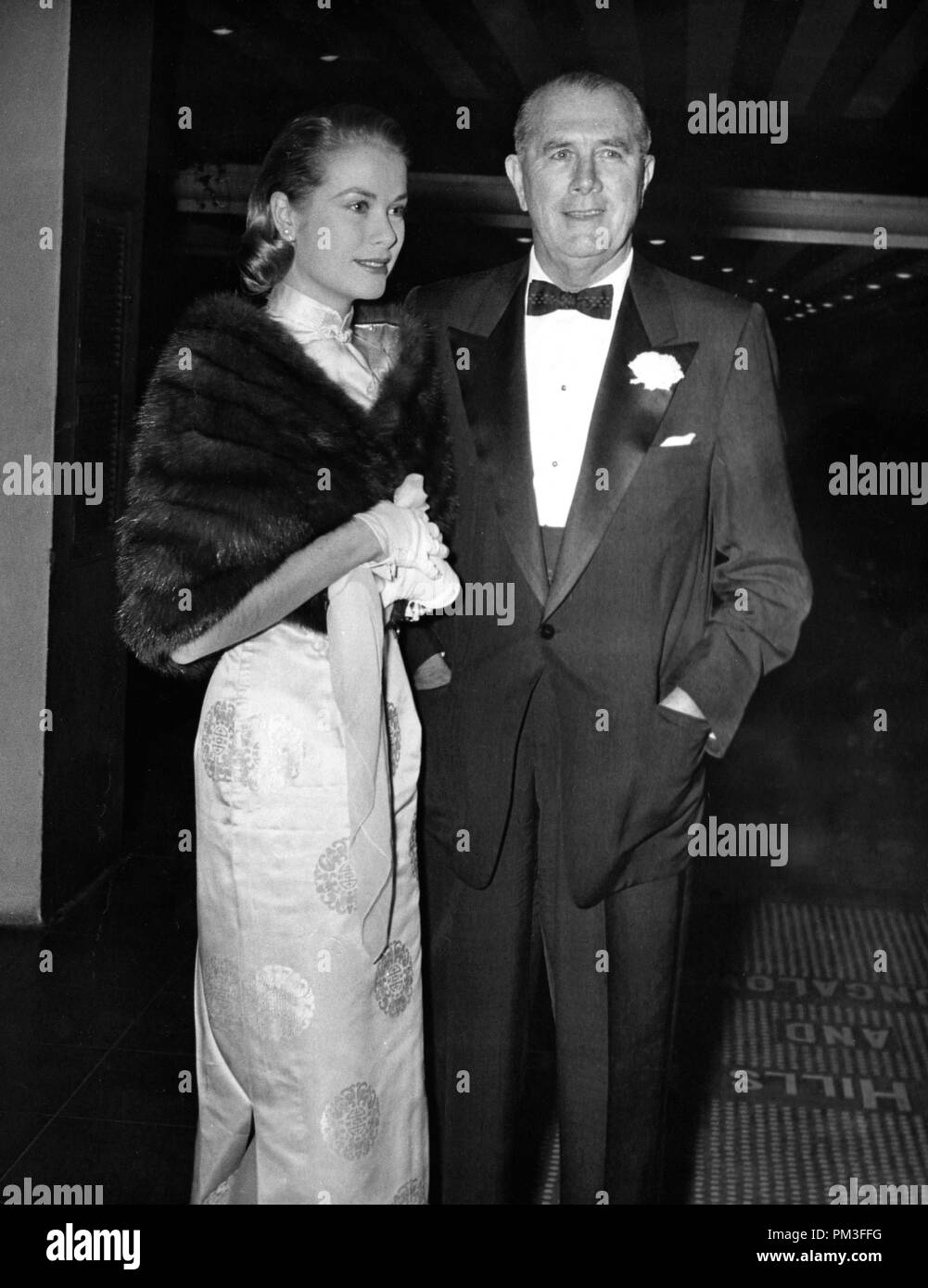 Studio Publicity Still: Grace Kelly with father John B. Kelly, Sr.  circa 1950  File Reference # 30732 1127THA Stock Photo