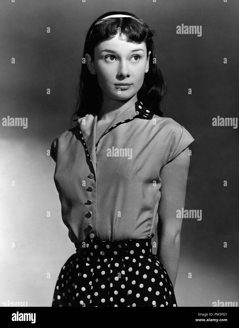 Studio Publicity Still: Audrey Hepburn in stage version of 