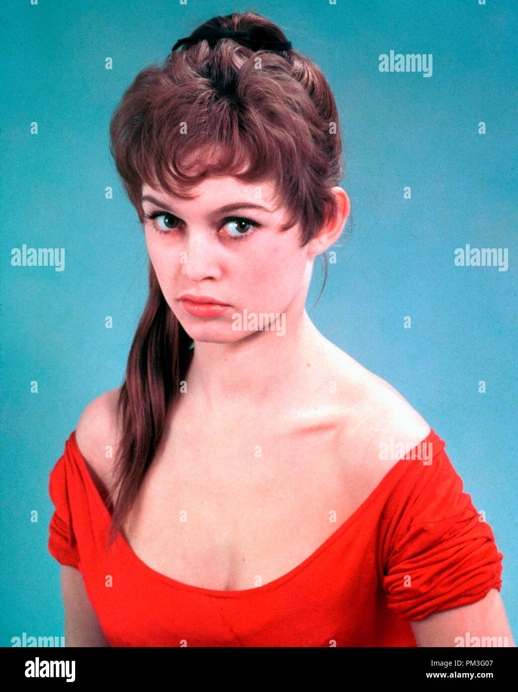 Brigitte Bardot, circa 1955. File Reference # 30732 289THA Stock
