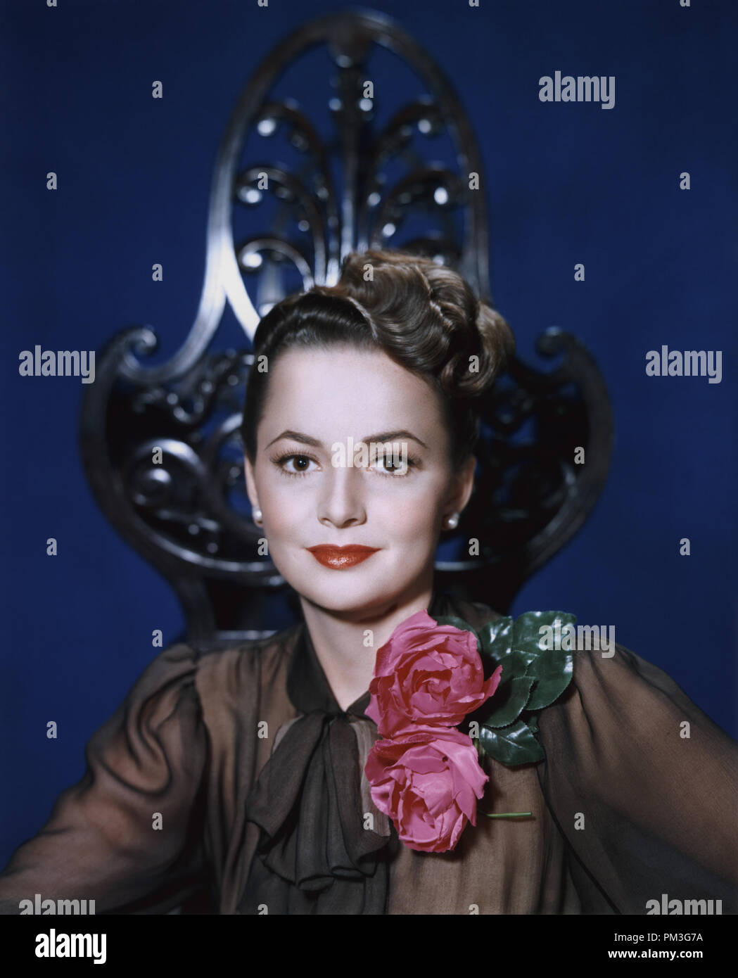 Olivia de Havilland, circa 1944. File Reference # 30732 480THA Stock Photo