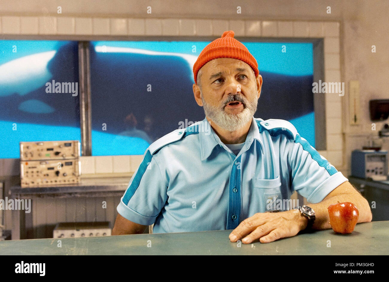 Film Still from 'The Life Aquatic with Steve Zissou' Bill Murray © 2004 Touchstone Pictures File Reference # 307351152THA  For Editorial Use Only -  All Rights Reserved Stock Photo
