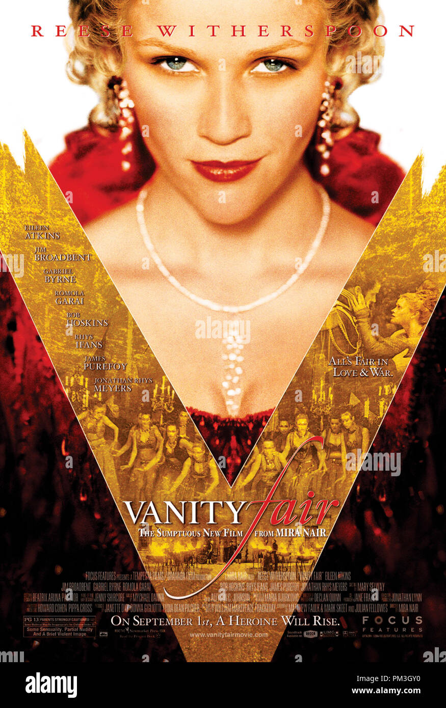 "Vanity Fair" © 2004 Focus Features Poster File Reference 30735706THA