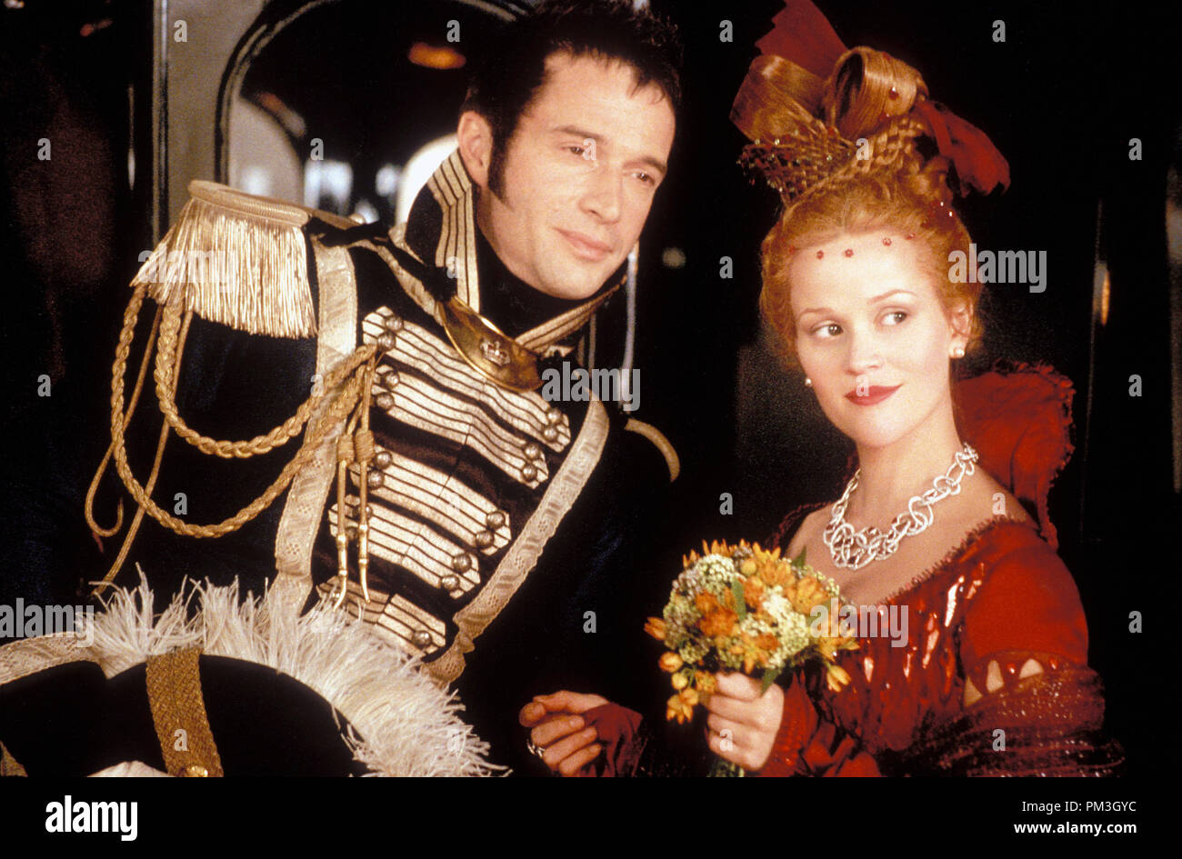 Film Still from 'Vanity Fair' James Purefoy, Reese Witherspoon © 2004 Focus Features  File Reference # 30735716THA  For Editorial Use Only -  All Rights Reserved Stock Photo