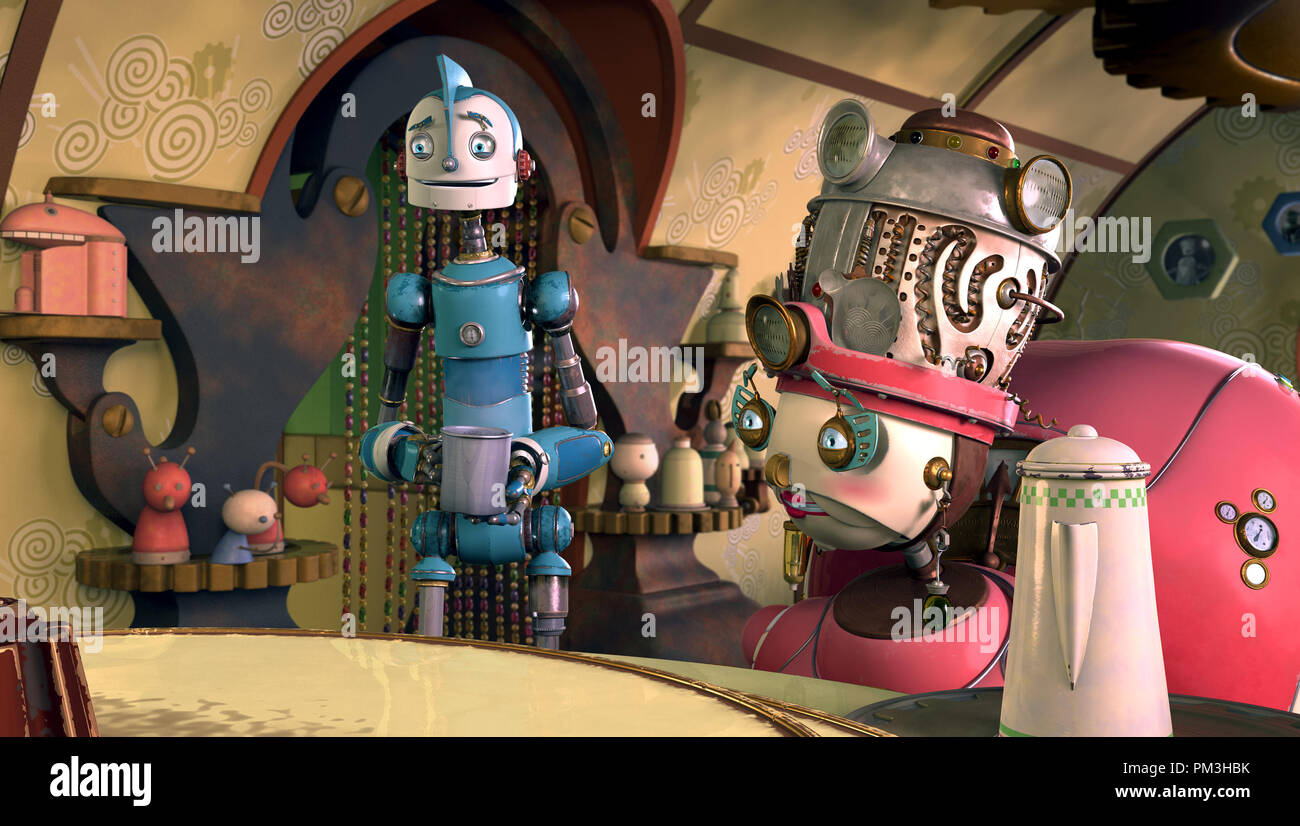 Copperbottom aunt fanny robots 2005 hi-res stock photography and images -  Alamy