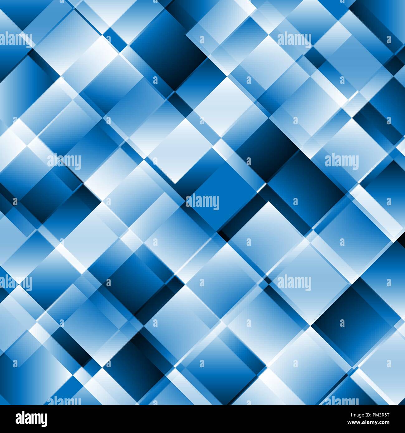 Blue abstract background with geometric pattern, stock vector Stock ...