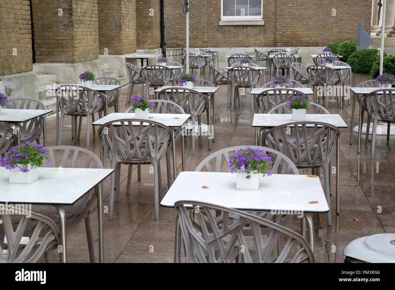 Cafe Table and Chairs, Gallery Mess, Saatchi Museum, Duke of York