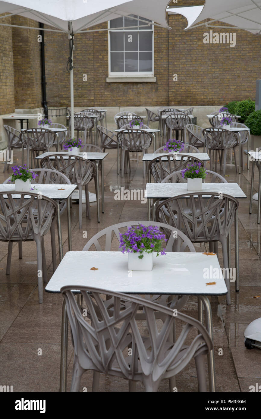 Cafe Table and Chairs, Gallery Mess, Saatchi Museum, Duke of York