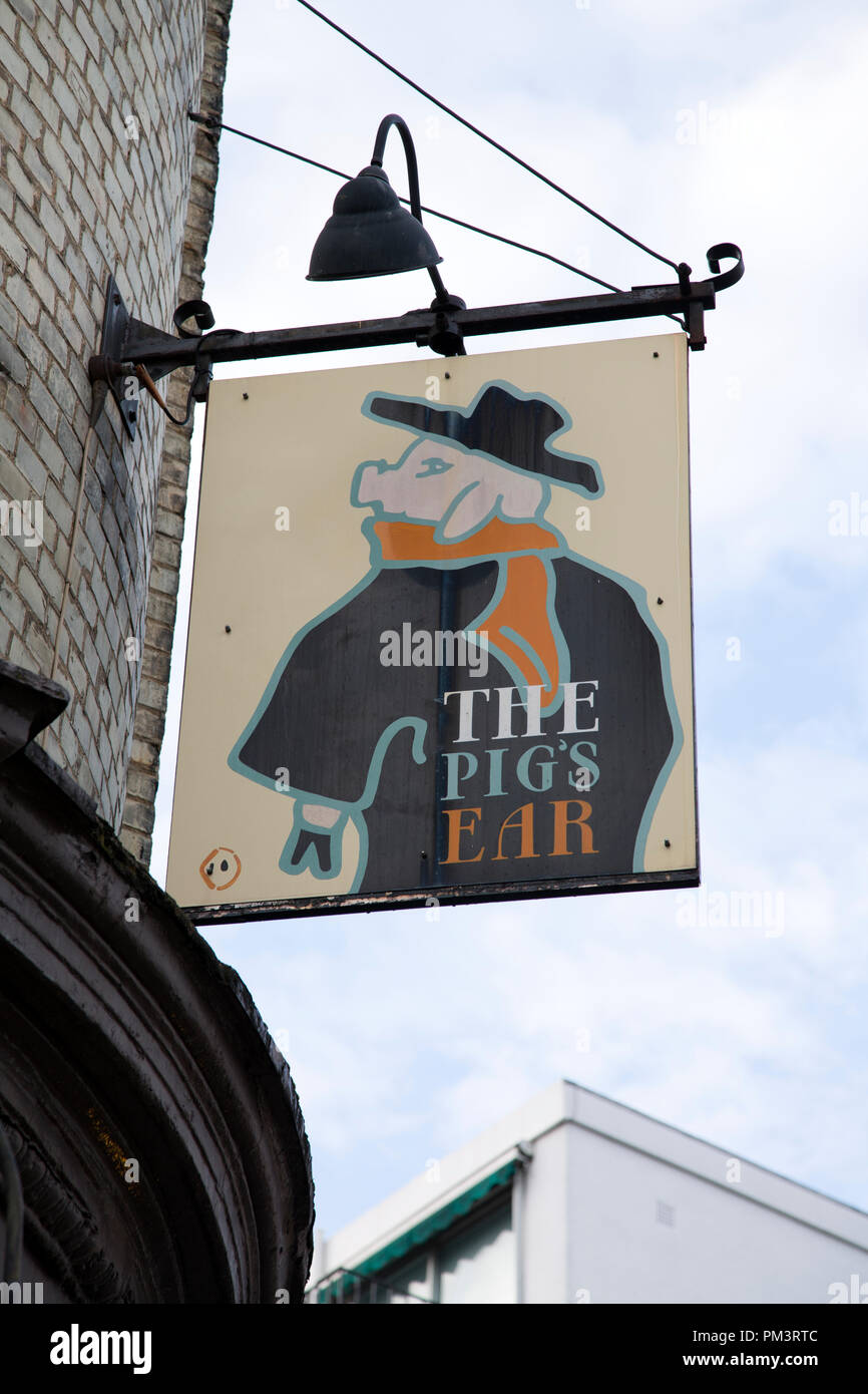 Pigs Ear Pub; Chelsea; London; England; UK Stock Photo Alamy