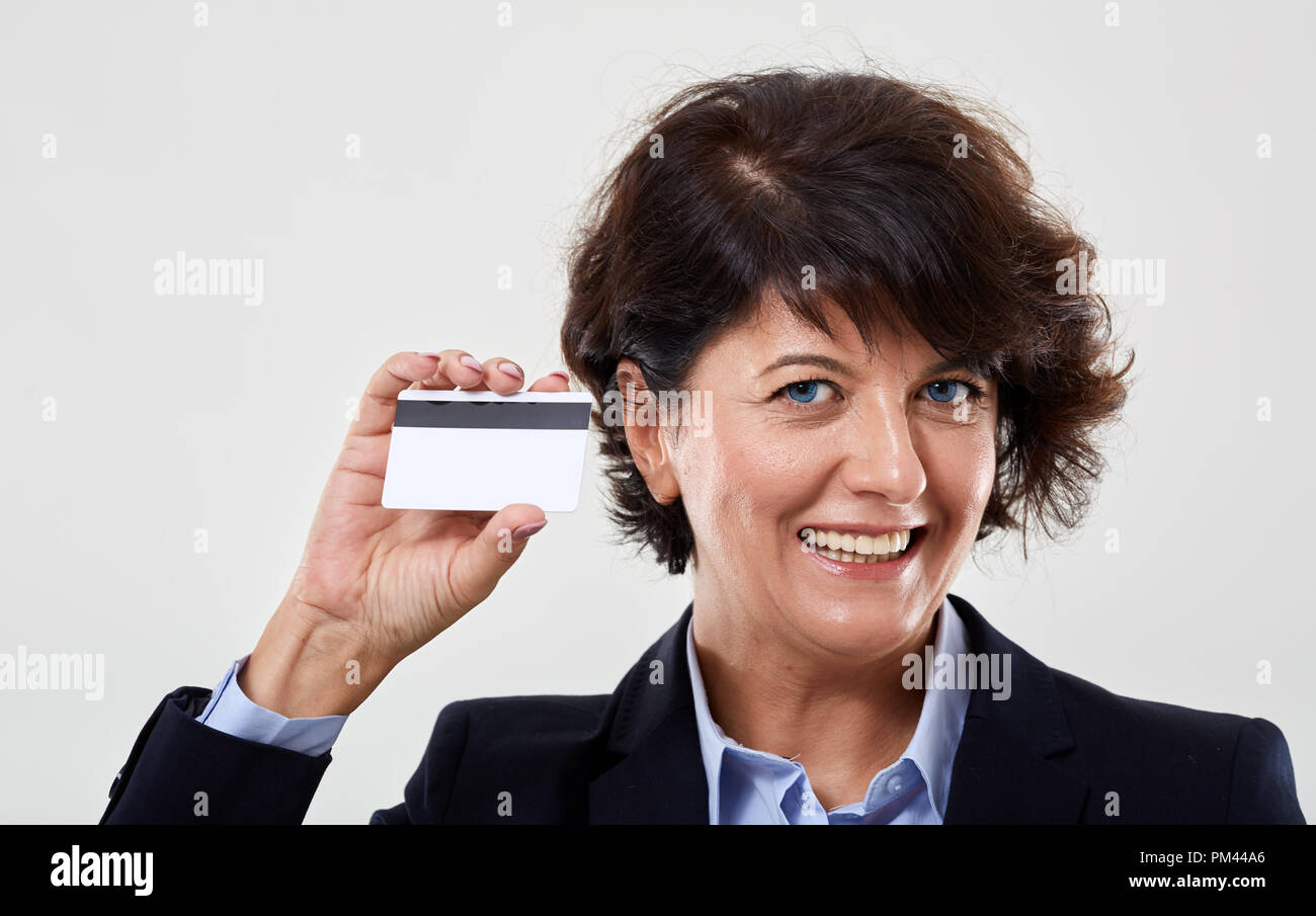 Mature woman greeting card hi-res stock photography and images - Alamy