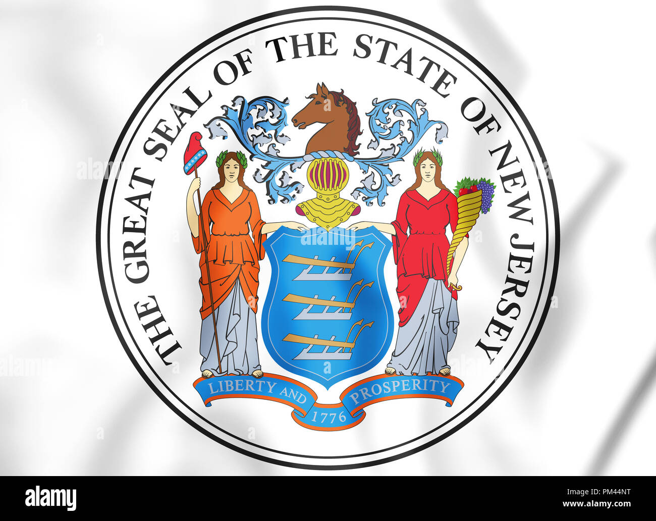 New jersey state seal hi-res stock photography and images - Alamy