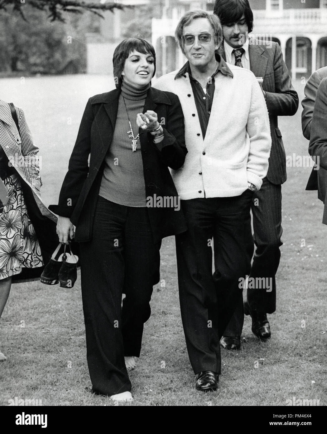 Liza Minnelli and Peter Sellers, May 23,1973. File Reference Liza Minnelli and Peter Sellers, May 23,1973. File Reference