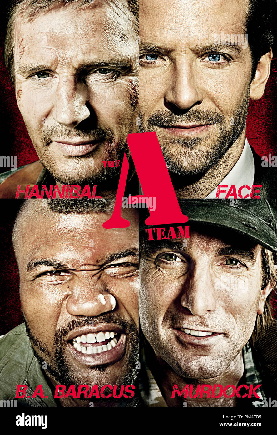 The A-Team 2010 Poster Stock Photo