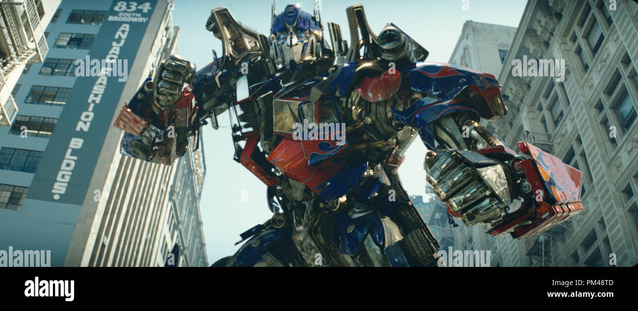 Transformers" Optimus Prime © 2007 Dream Works Stock Photo - Alamy