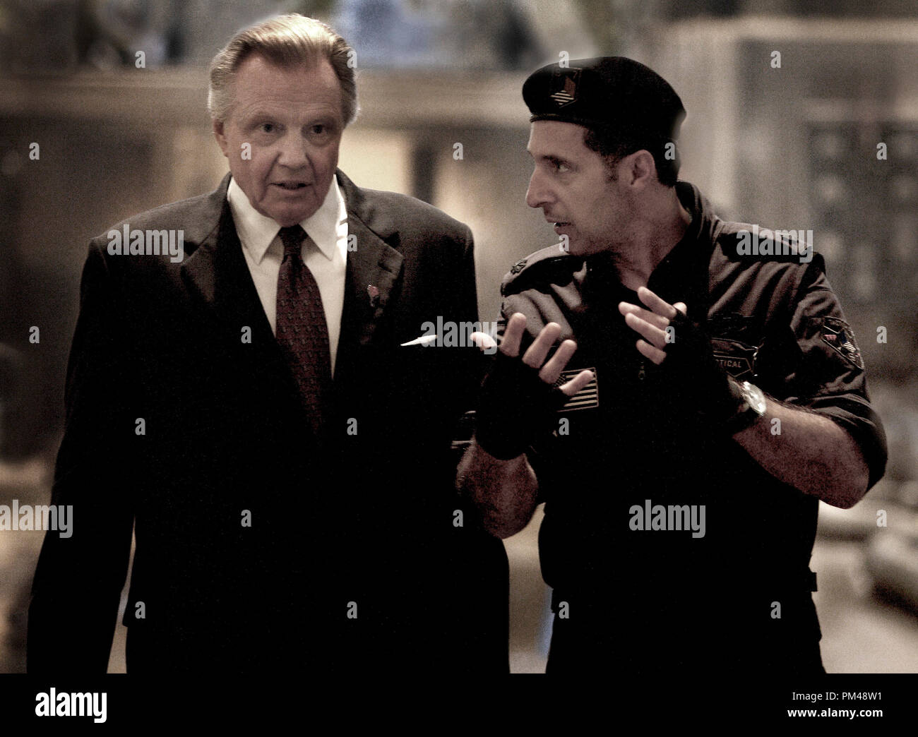 "Transformers" John Turturro, Jon Voight © 2007 Dream Works Stock Photo