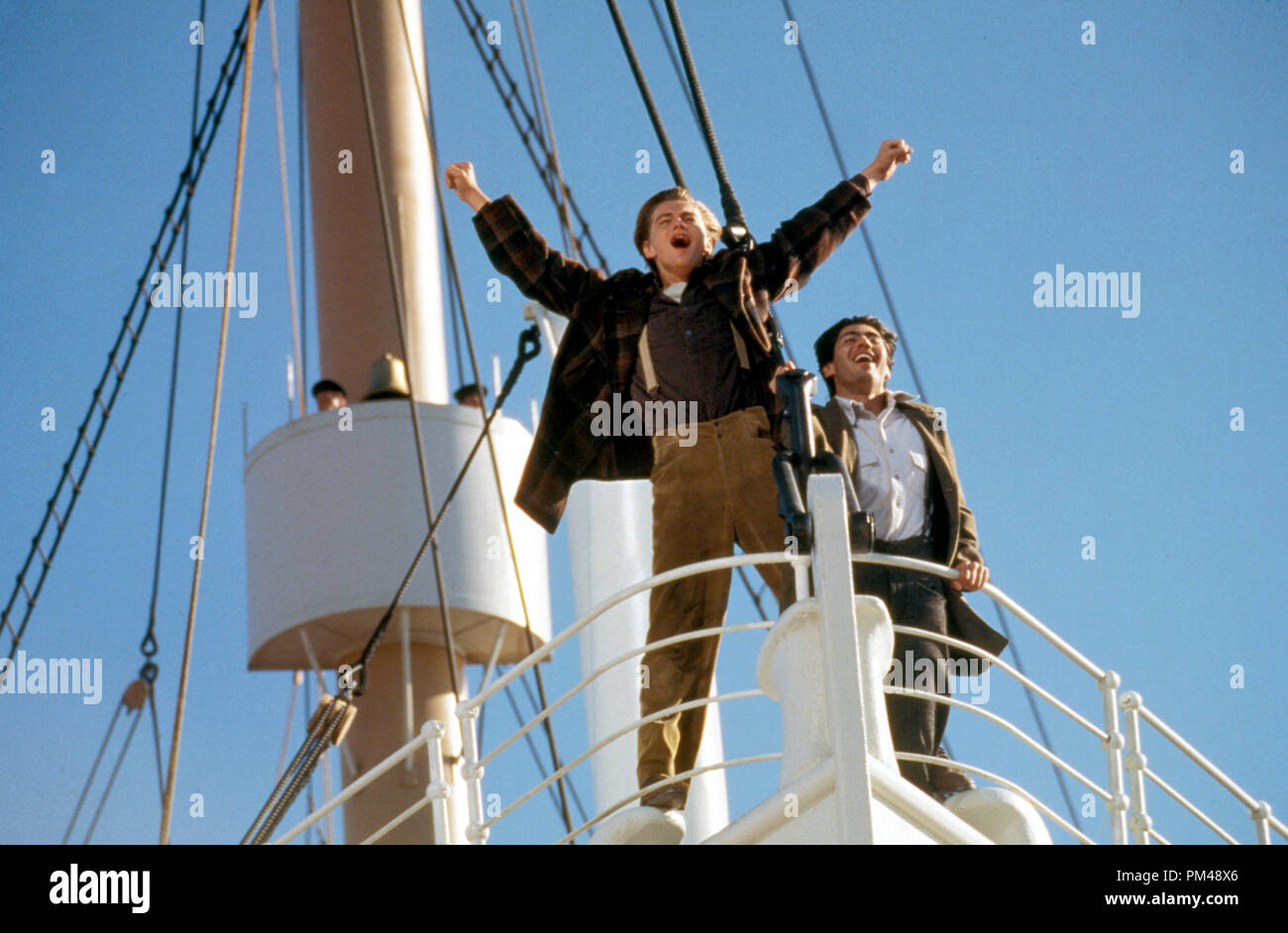 Twentieth Century Fox Presents 'Titanic' Leonardo DiCaprio, Danny Nucci © 1997 20th Century Fox Stock Photo