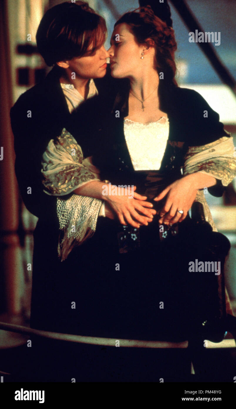 Twentieth Century Fox Presents 'Titanic' Leonardo DiCaprio, Kate Winslet © 1997 20th Century Fox Stock Photo
