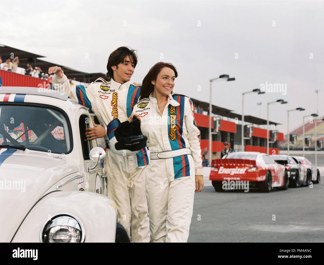 "Herbie Fully Loaded" 2005 Justin Long, Lindsay Lohan Stock Photo Alamy