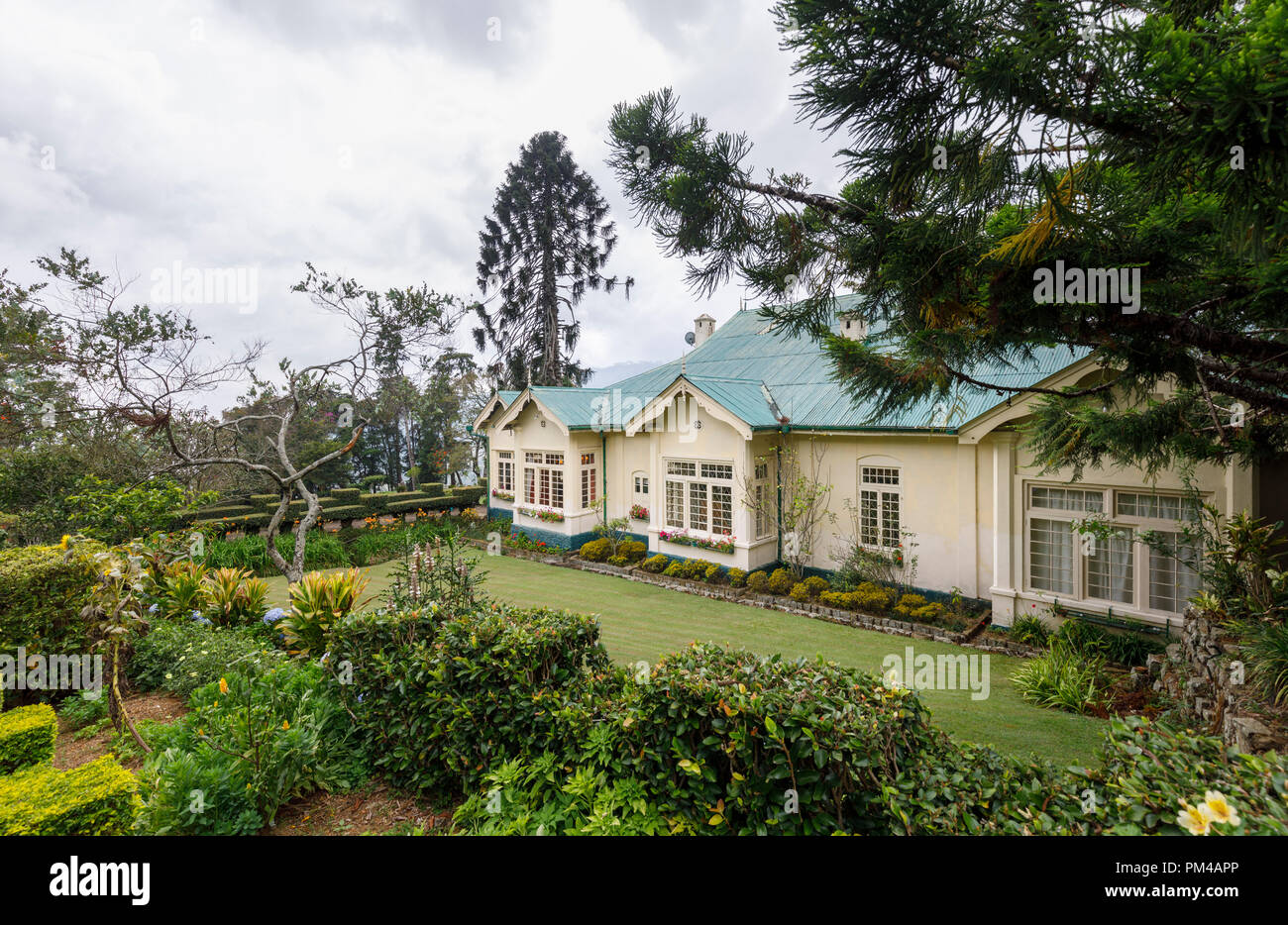 Dambatenne Group, Lipton's Bungalow with green corrugated iron tin roof