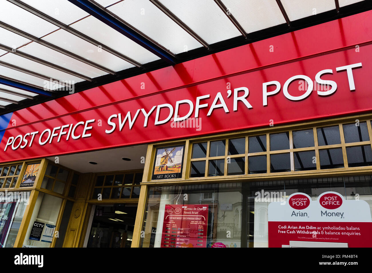 Post Office. Llandudno North Wales UK Stock Photo