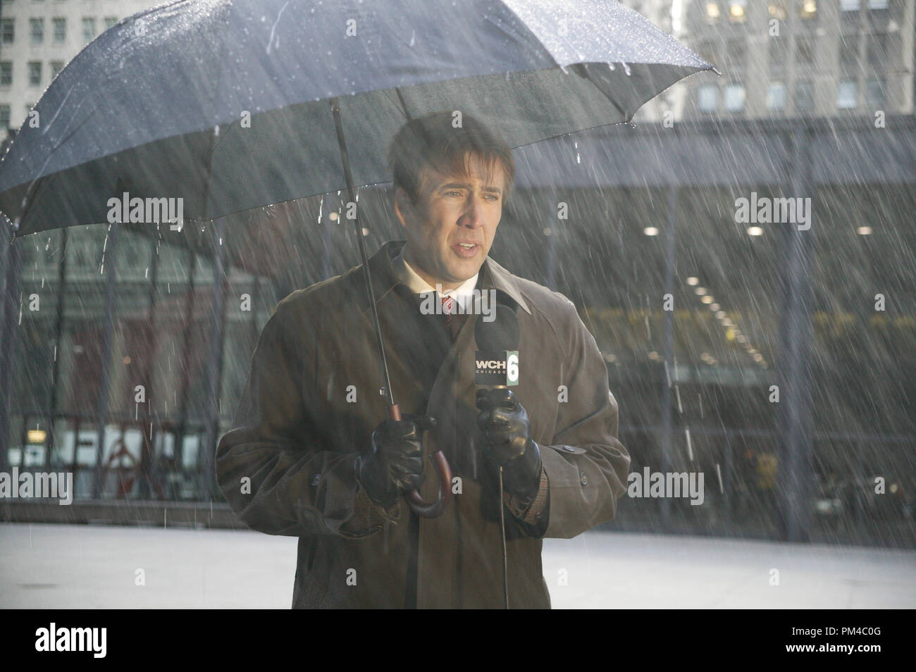 Film Still from "The Weather Man" Nicolas Cage 2005 Photo Credit Melinda Sue Gordon Stock Photo