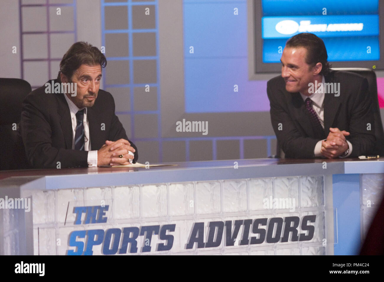 Film Still from "Two for the Money" Al Pacino, Matthew McConaughey 2005