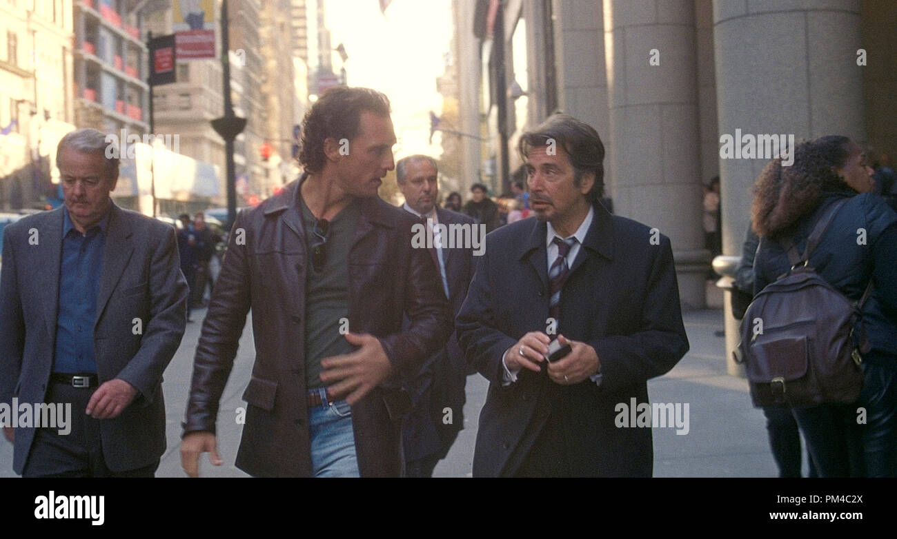 Film Still from "Two for the Money" Matthew McConaughey, Al Pacino 2005