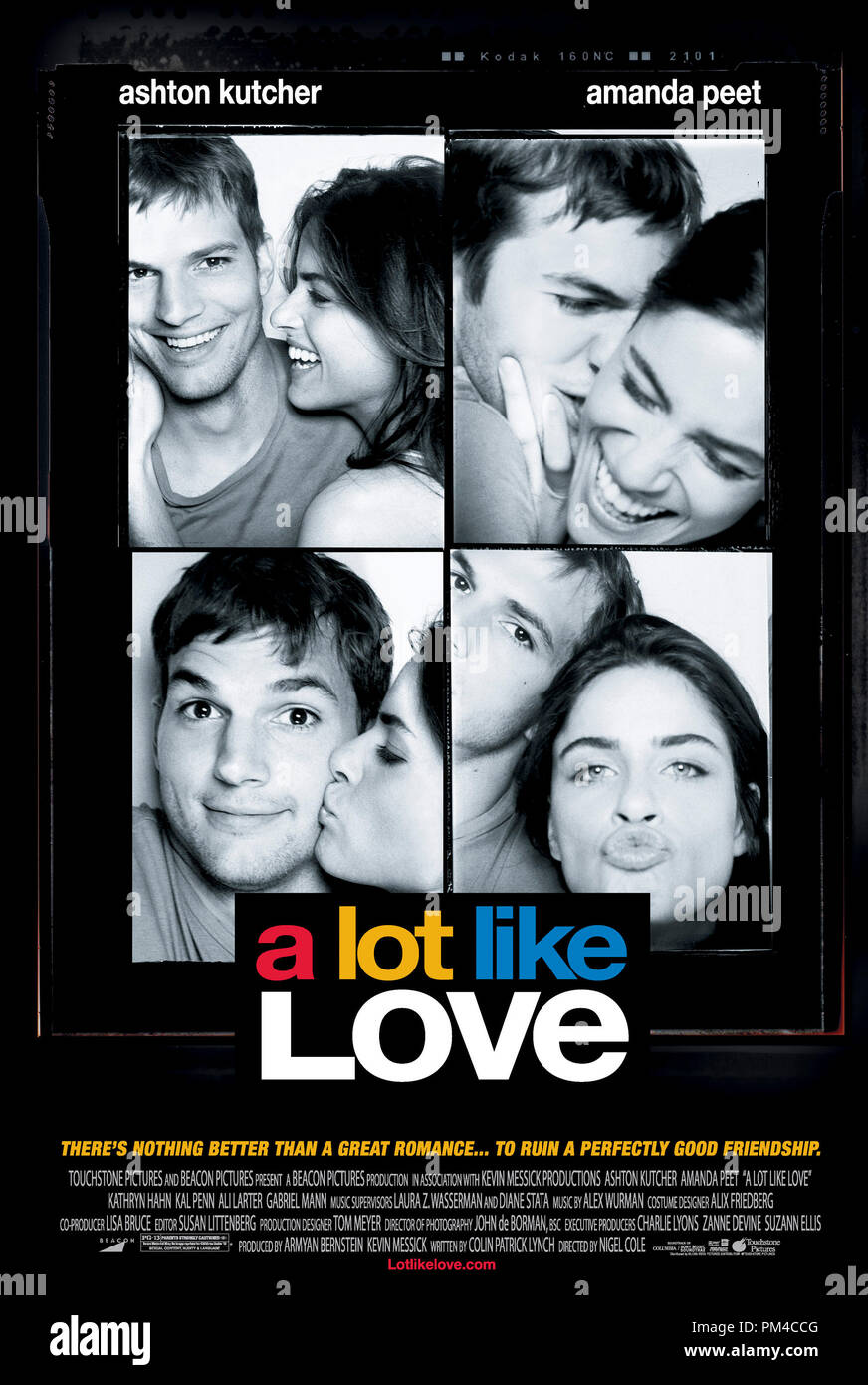 'A Lot Like Love' Poster 2005 Stock Photo