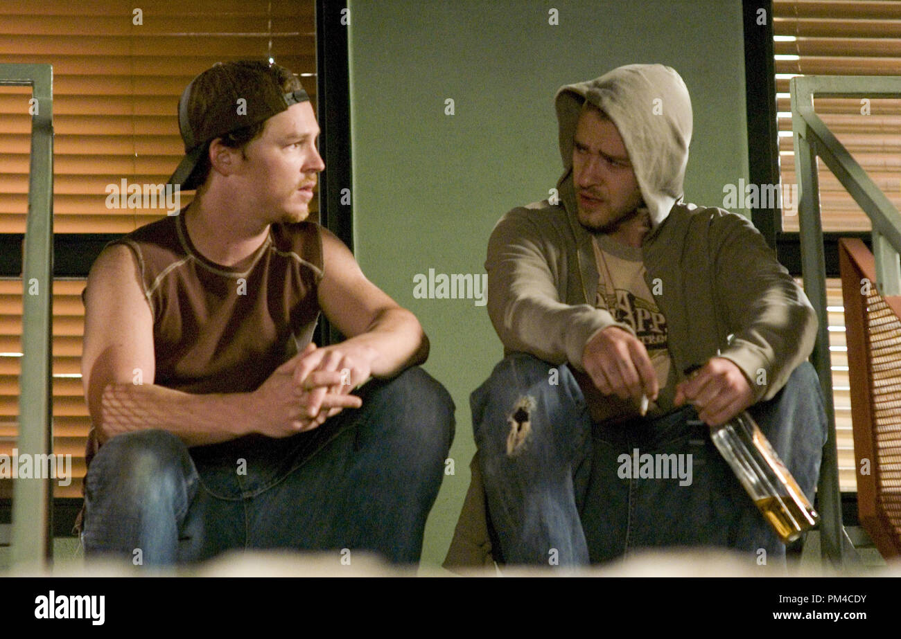 Film Still from "Alpha Dog" Shawn Hatosy, Justin Timberlake Stock Photo