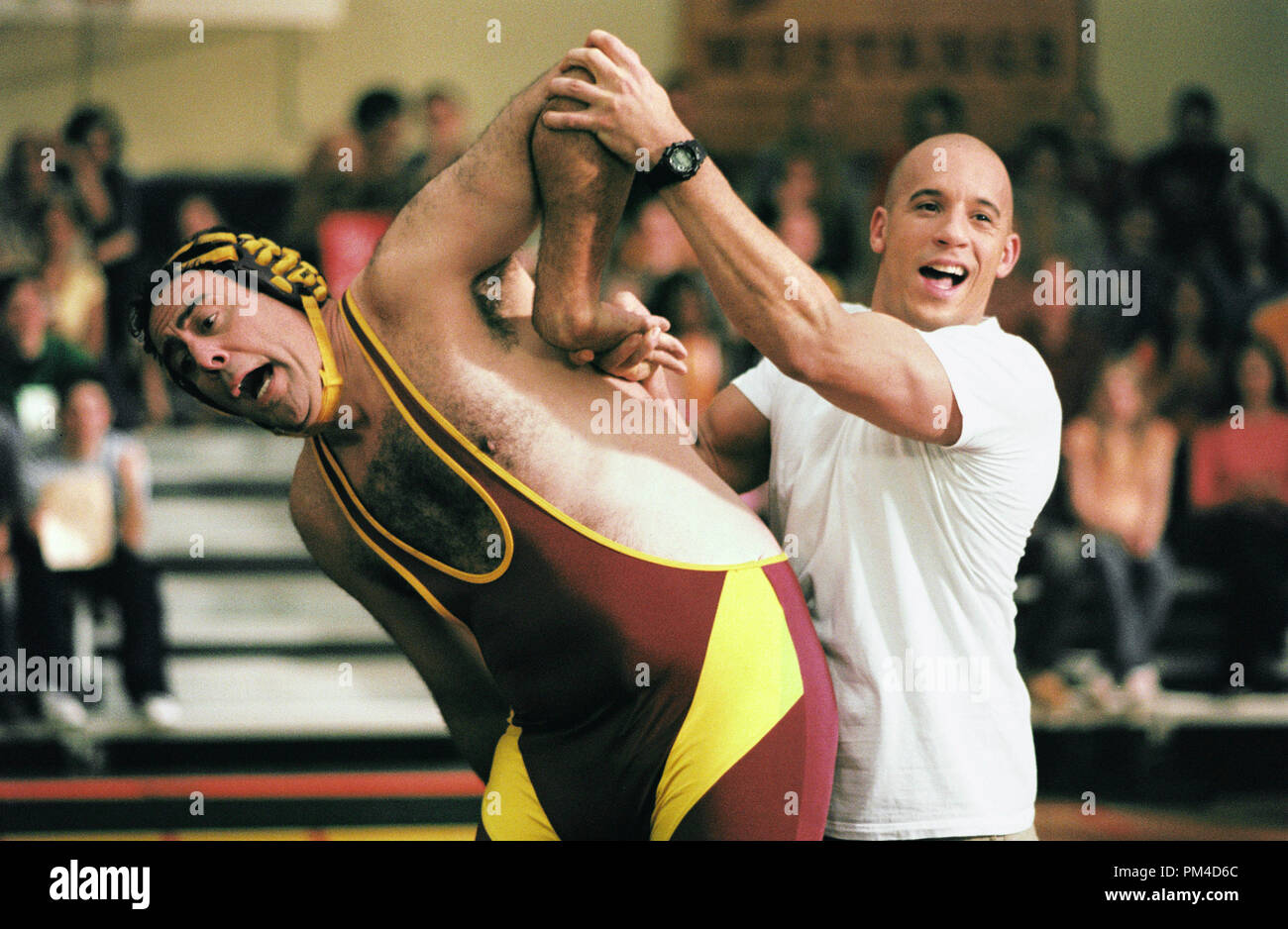 Film Still from "The Pacifier" Brad Garrett, Vin Diesel 2005 Stock