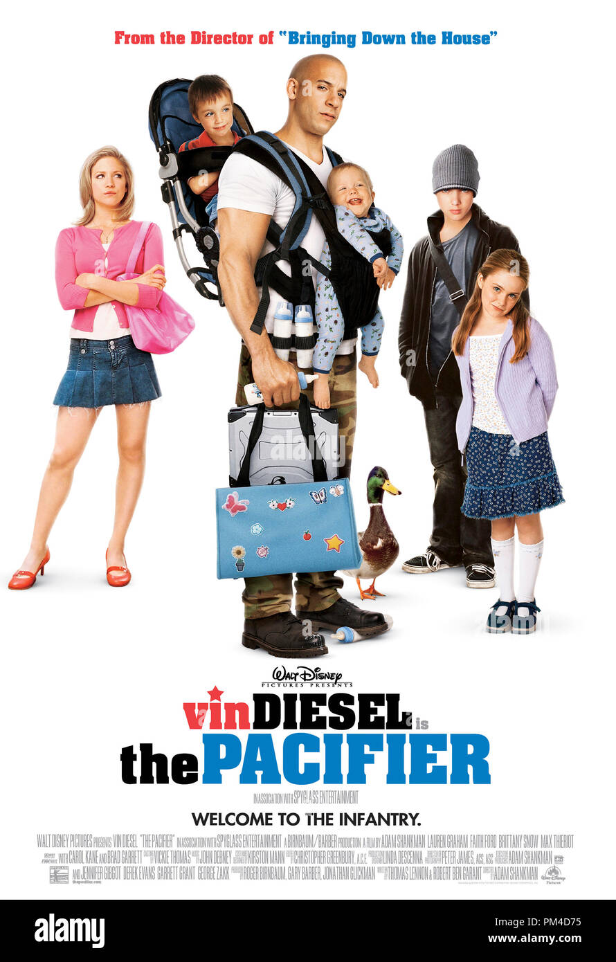 'The Pacifier' Poster 2005 Stock Photo