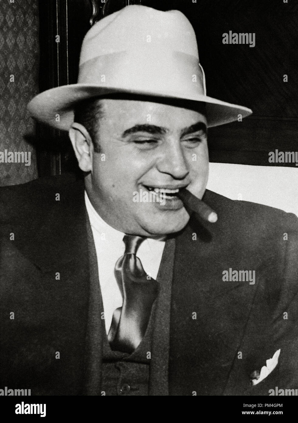 Al Capone, circa 1930.  File Reference # 1003 087THA Stock Photo