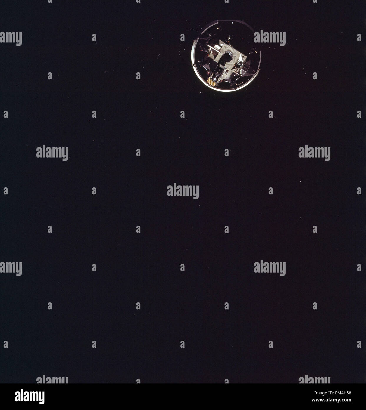 The S-IVB release and extraction of the Lunar Module on July 1969's ...